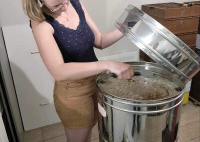 Aurélie fait son miel