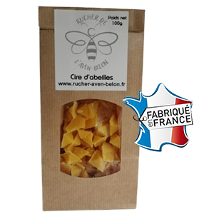 Cire d'abeille pure du Rucher de l'Aven-Belon